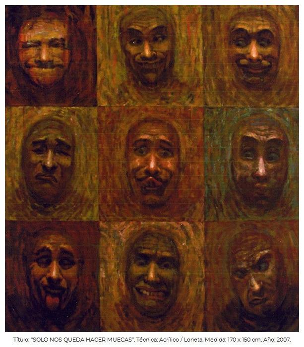 Solo nos queda hacer muecas